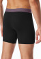 Long-Shorts 2er-Pack Organic Cotton Webgummibund mehrfarbig - 95/5