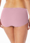 Slip midi a costine sottili in palissandro - Luxury