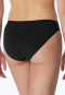 Mini panty 2-pack organic cotton black - 95/5