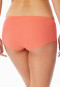 Culotte à double côtes Coton bio brossé pêche - Pure Rib