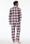 Pyjama Flanell kariert multicolor - X-Mas Family