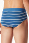 Rio briefs 3-pack Organic Cotton woven elastic waistband plain/stripes multi-colored - 95/5