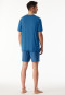 Schlafanzug kurz blau - Long Life Soft