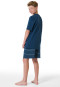 Pyjama court coton bio indigo - Nightwear
