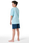 Pigiama corto in Organic Cotton menta - Nightwear