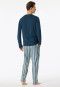 Pyjamas long Organic Cotton stripes admiral - selected! premium