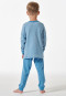 Pigiama lungo a righe celeste - Boys World