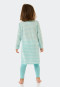 Pyjama long rayures cheval turquoise - Original Classics