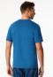 Shirt kurzarm blau - Mix+Relax