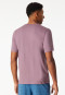 Shirt kurzarm Sweat-Qualität lila - Mix+Relax