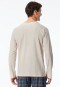 Shirt langarm beige meliert - Mix+Relax
