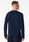 Shirt langarm dunkelblau - Mix+Relax