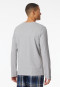 Shirt langarm grau-meliert - Mix+Relax