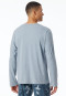 Maglietta manica lunga jeans blu denim - Mix+ Relax