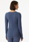 Shirt long-sleeve denim blue - Personal Fit