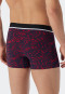 Boxers lot de 3 coton bio noir imprimé multicolore - 95/5