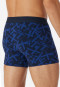 Shorts 3er-Pack Organic Cotton Webgummibund uni/gemustert dunkelblau/royal - 95/5