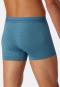 Shorts Micro-Qualität gemustert petrol/dunkelblau - Pure Micro