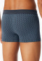 Shorts Coton Bio imprimé graphite - Comfort Fit