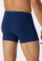 Shorts Organic Cotton gemustert navy - 95/5