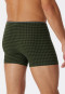 Shorts Organic Cotton gemustert oliv - 95/5