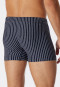 Boxer coton bio rayures multicolore  95/5