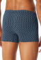 Shorts pacific blue gemustert - 95/5