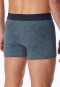 Shorts Paisley bleu nuit - Fine Interlock