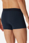 Shorts Stretch Organic Cotton gemustert nachtblau - 95/5