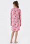 Sleepshirt langarm Organic Cotton Hund rosa - Nightwear