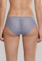 slip microvezel kant jeansblauw - Invisible Lace