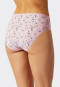 Panties 3-pack organic cotton blue-gray / dark blue / pale pink patterned - 95/5