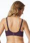 Soft bra Seamless removable pads plum - Classic Seamless