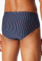 Supermini Slip 3er-Pack Organic Cotton uni/gestreift mehrfarbig - 95/5