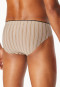 Supermini Slip nougat gestreift - Long Life Soft