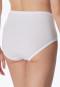 Waist panties, 2-pack, fine rib, white - Original Fine Rib