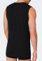 Tank tops 2-pack organic cotton V-neck black - 95/5