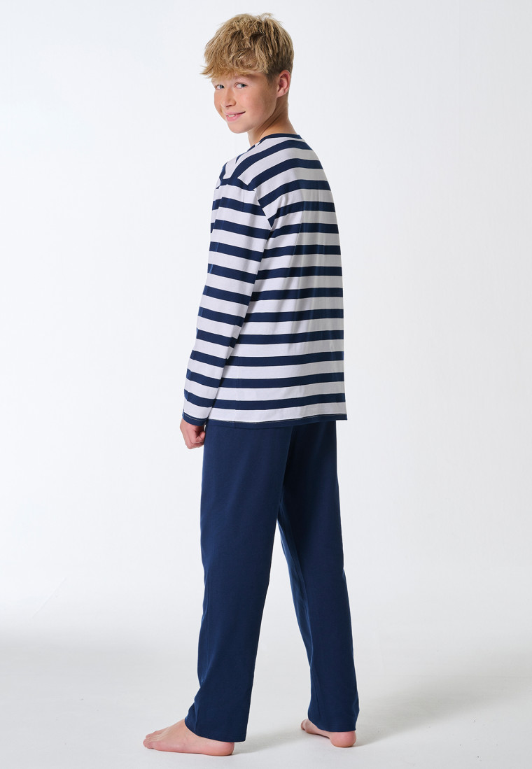 Pigiama lungo admiral - SCHIESSER 150 Years