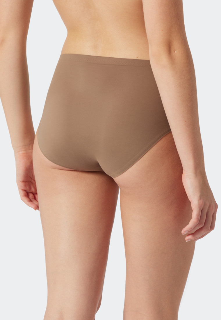Maxi panty microfiber brown - Invisible Soft