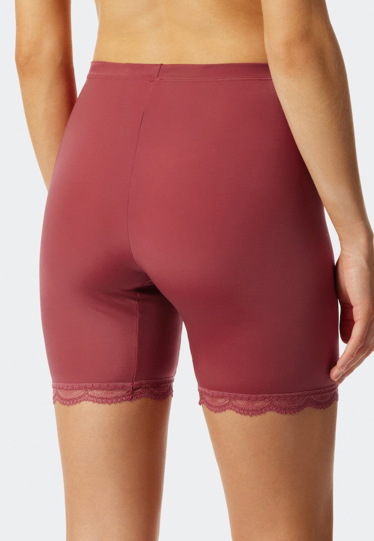 Biker shorts microfiber lace berry - Biker Story