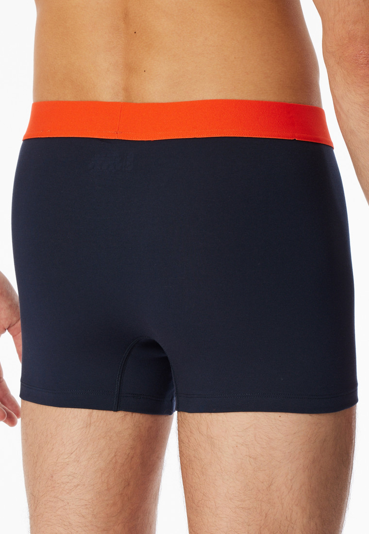 Shorts 3er-Pack Organic Cotton Webgummibund mehrfarbig - 95/5
