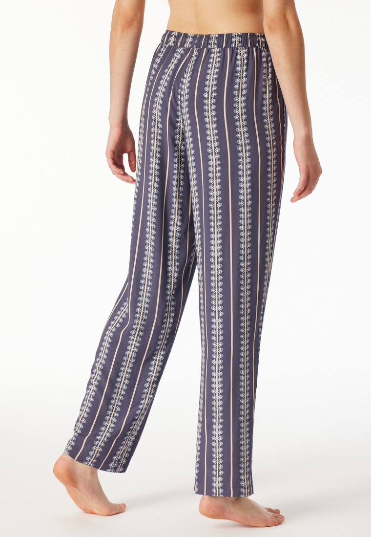 Woven trousers long stripes multi-colored - Mix+Relax