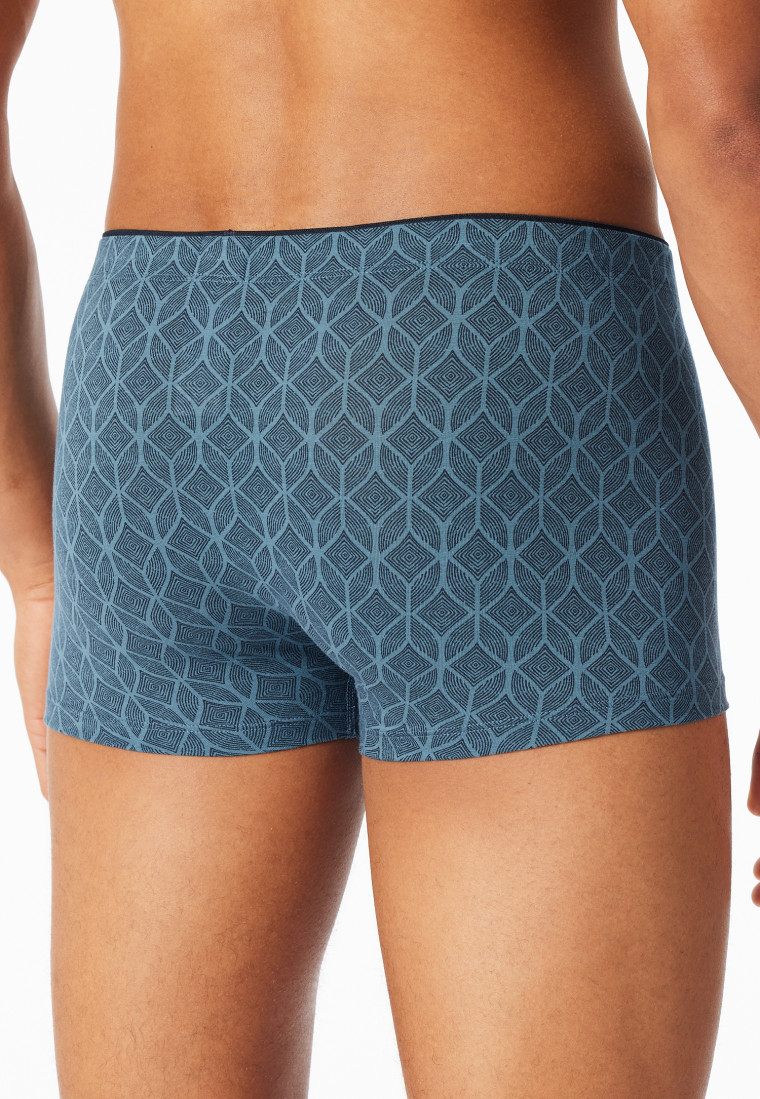 Shorts modal patterned atlantic blue - Long Life Soft