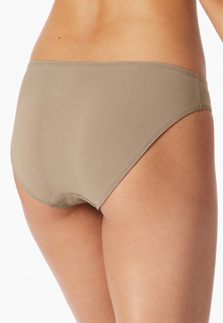 Slip rio in pizzo opaco giada - Air