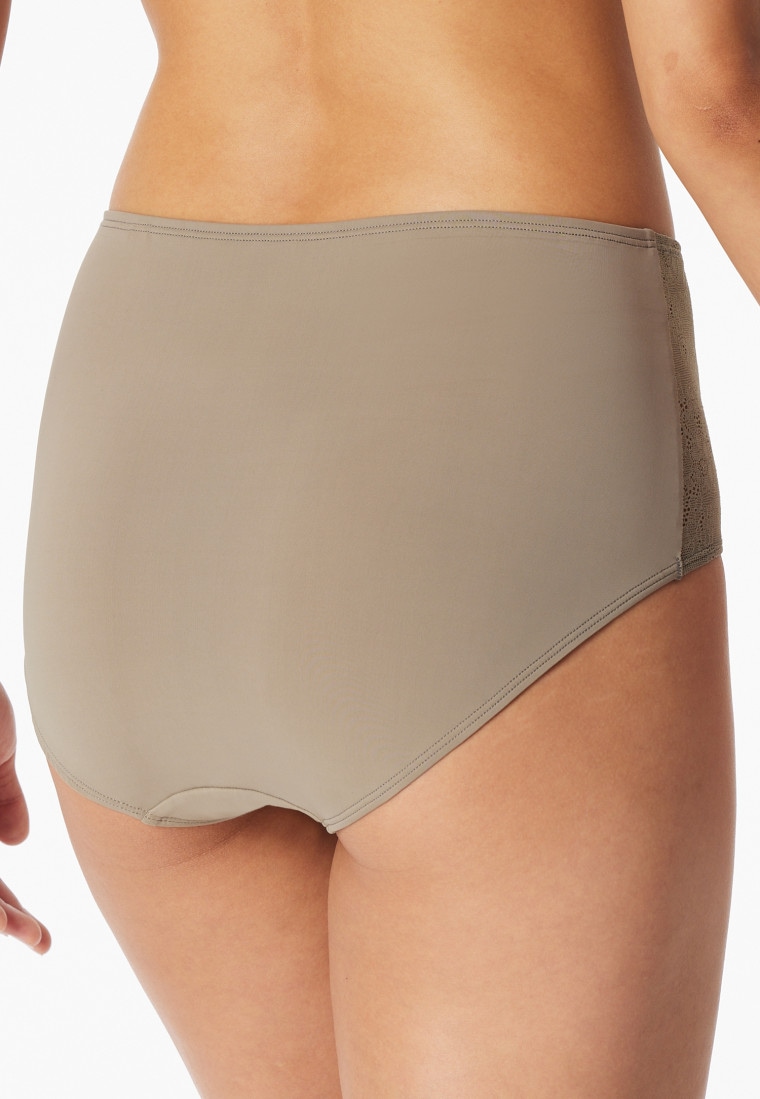 Midi-Slip Spitze jade - Air