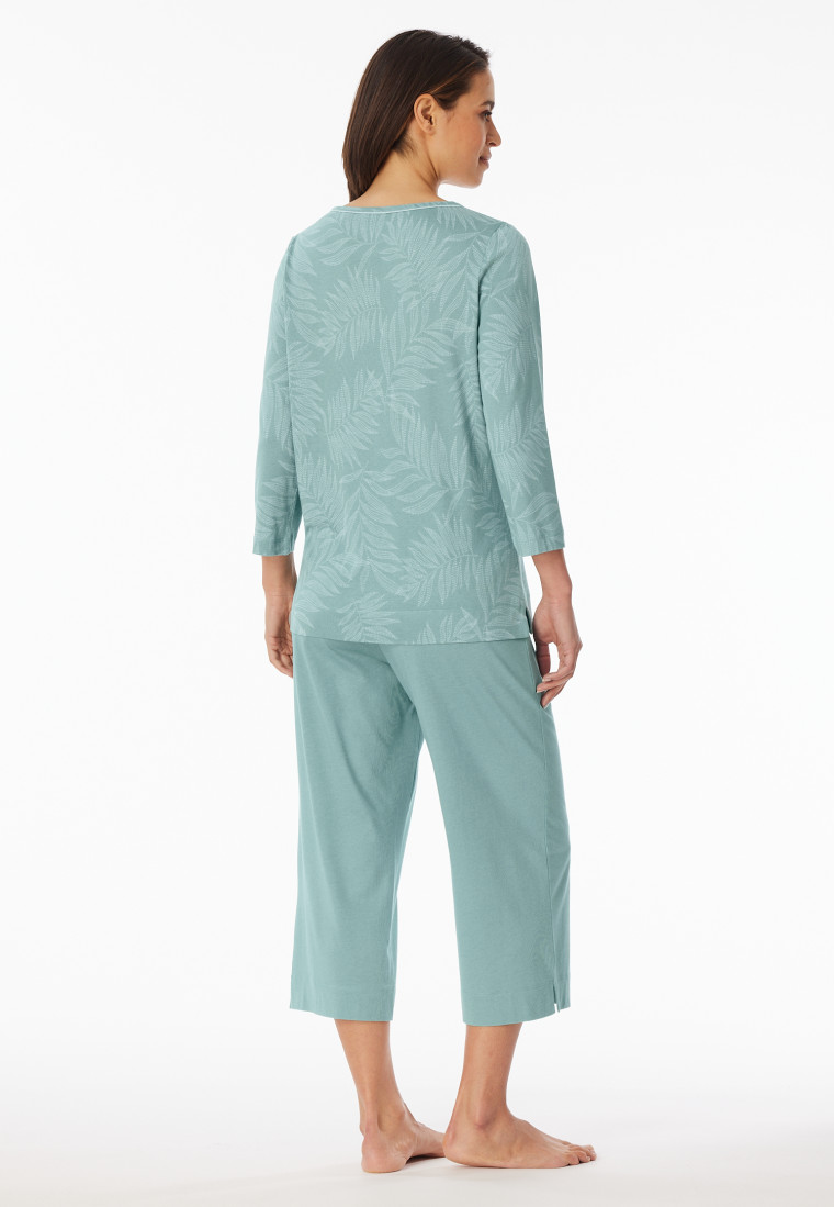 Schlafanzug 3/4-lang jade - Comfort Nightwear