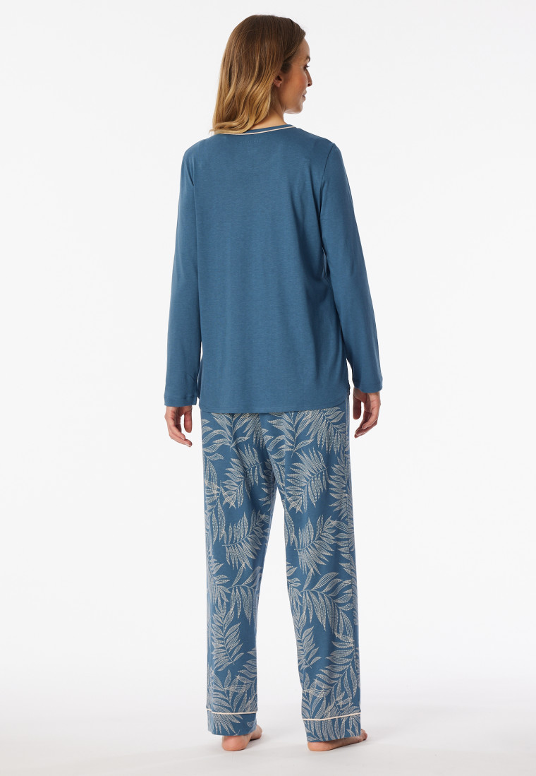 Pyjamas long atlantic blue - Comfort Nightwear