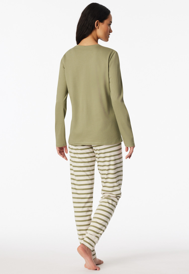 Pigiama lungo a righe - Casual Essentials