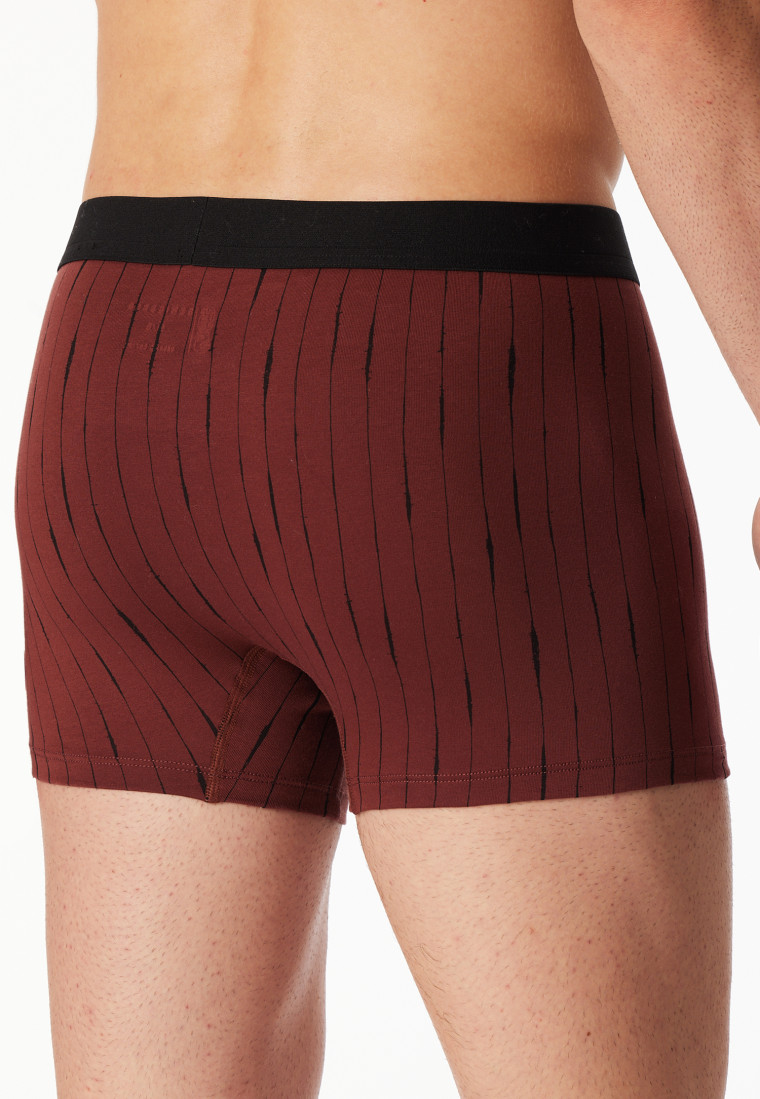Shorts burgund gemustert - 95/5