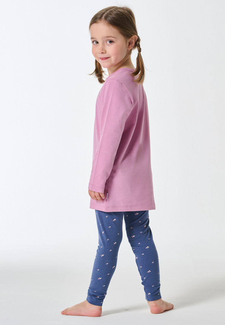 Long pyjamas Paris mouse orchid leggings - Kids Nightwear